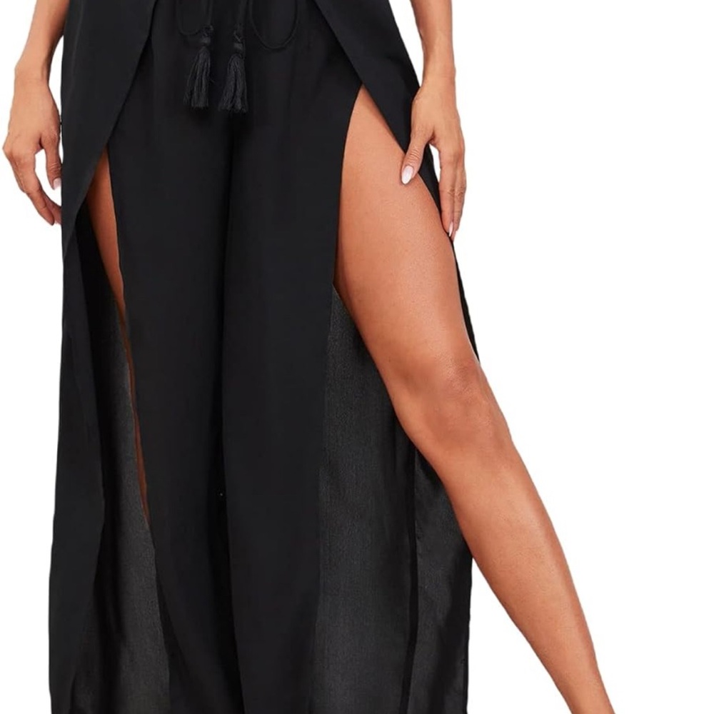 Black Beach Pants